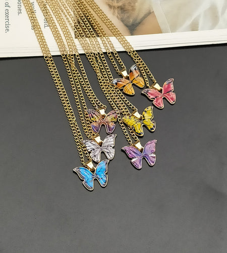 Butterfly Pendant Necklace